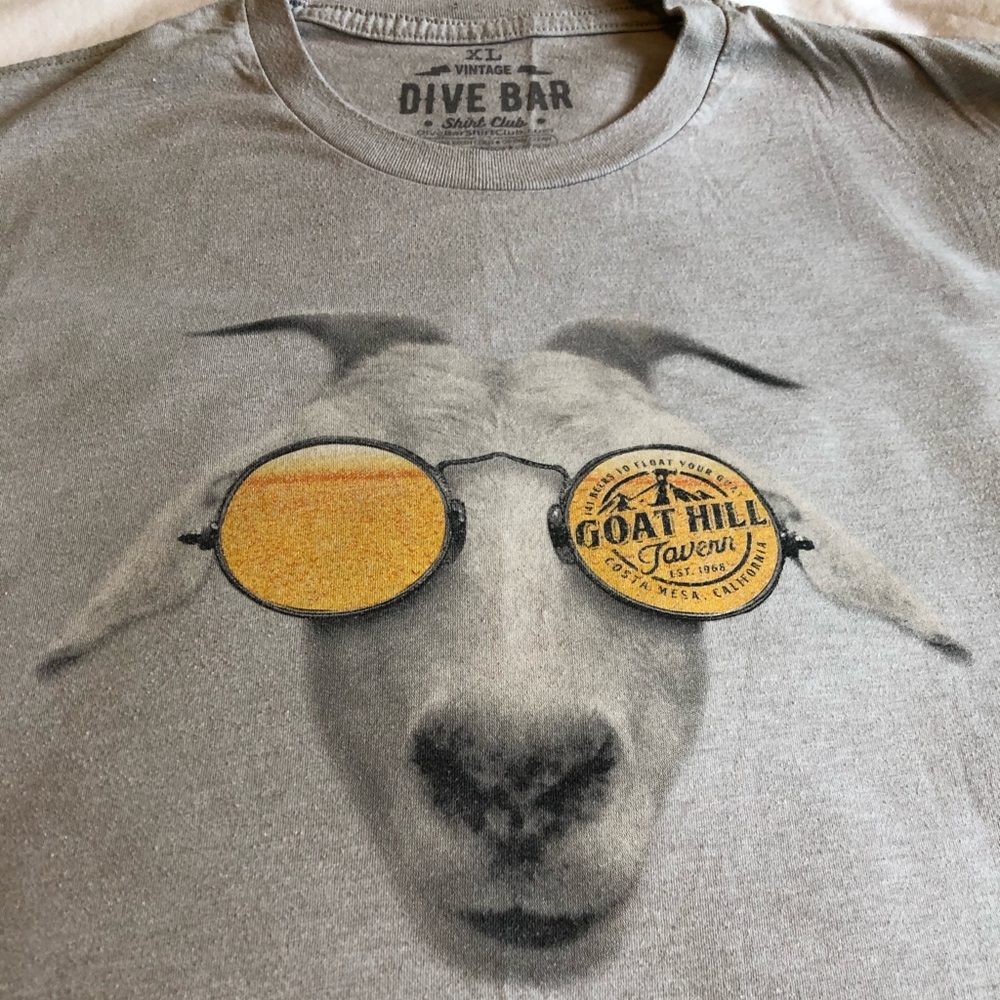 Goat hill dive bar T-shirt